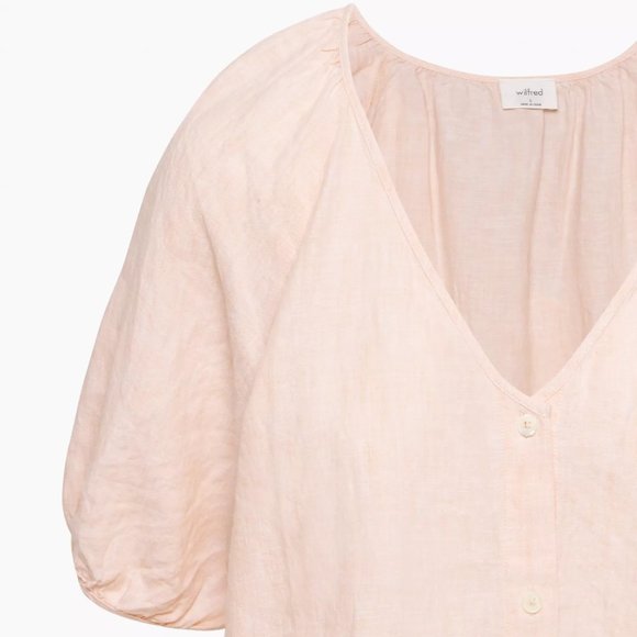 ARITZIA WILFRED APERITIF LINEN DRESS - Picture 6 of 12